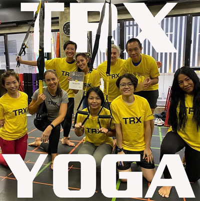 TRX for yoga with Chrissy Denton